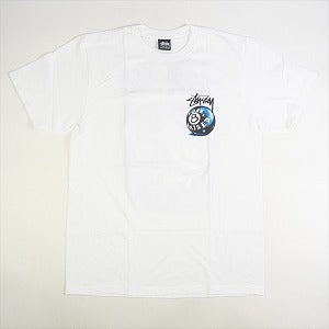 STUSSY ステューシー ×BORN X RAISED 23AW 8 BALL TEE White Tシャツ 白 Size 【XXL】 【新古品・未使用品】 20819035