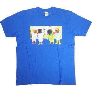 SUPREME シュプリーム 19SS Kids Tee Royal Tシャツ 青 Size 【M】 【中古品-良い】 20819050