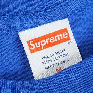 SUPREME シュプリーム 19SS Kids Tee Royal Tシャツ 青 Size 【M】 【中古品-良い】 20819050