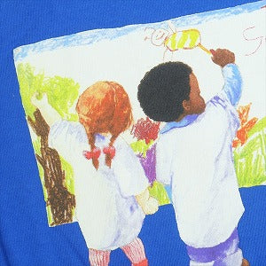 SUPREME シュプリーム 19SS Kids Tee Royal Tシャツ 青 Size 【M】 【中古品-良い】 20819050