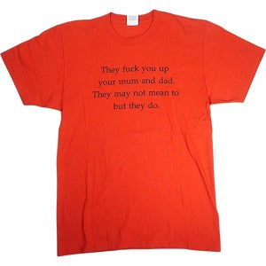 SUPREME シュプリーム 16AW They Fuck You Up Tee Red Tシャツ 赤 Size 【M】 【中古品-良い】 20819055