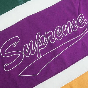 SUPREME シュプリーム 17SS Half Zip S/S Baseball Top Green 半袖シャツ 緑 Size 【M】 【中古品-良い】 20819056