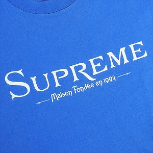 SUPREME シュプリーム 09AW Maison Fondee Tee Royal Tシャツ 青 Size 【M】 【中古品-良い】 20819063