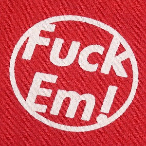 SUPREME シュプリーム 14AW Fuck' Em Sweatshort Red ショーツ 赤 Size 【M】 【中古品-良い】 20819070