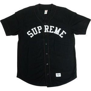 SUPREME シュプリーム 10SS Baseball Jersey Black ベースボールシャツ 黒 Size 【M】 【中古品-良い】 20819075