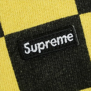 SUPREME シュプリーム 13SS Checkered Pullover Yellow パーカー 黄 Size 【M】 【中古品-良い】 20819077