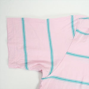SUPREME シュプリーム 17SS Striped polo Pink 半袖シャツ ピンク Size 【M】 【中古品-良い】 20819080