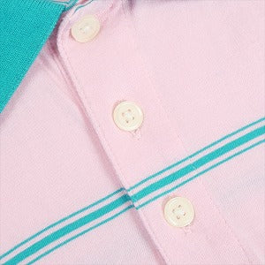 SUPREME シュプリーム 17SS Striped polo Pink 半袖シャツ ピンク Size 【M】 【中古品-良い】 20819080
