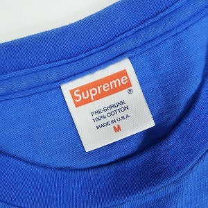 SUPREME シュプリーム 11SS Elephant Tee Royal Tシャツ 青 Size 【M】 【中古品-良い】 20819090