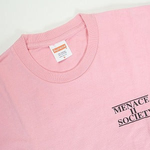 SUPREME シュプリーム 14SS Menace Tee Pink Tシャツ ピンク Size 【M】 【中古品-良い】 20819093