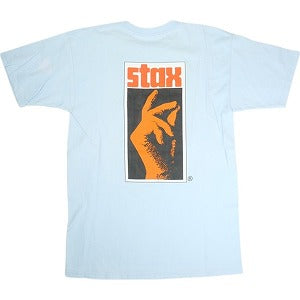 SUPREME シュプリーム 12AW Stax Logo Tee Powder Blue Tシャツ 水色 Size 【M】 【中古品-良い】 20819096