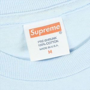 SUPREME シュプリーム 12AW Stax Logo Tee Powder Blue Tシャツ 水色 Size 【M】 【中古品-良い】 20819096
