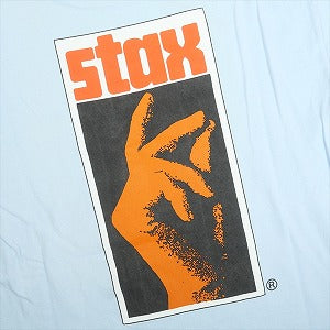 SUPREME シュプリーム 12AW Stax Logo Tee Powder Blue Tシャツ 水色 Size 【M】 【中古品-良い】 20819096