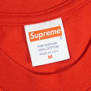 SUPREME シュプリーム 19AW Bible Tee Red Tシャツ 赤 Size 【M】 【中古品-非常に良い】 20819098