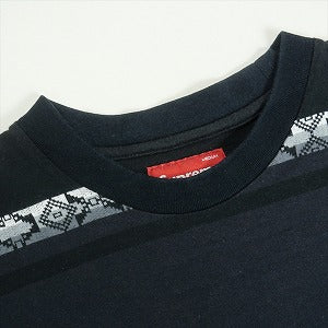 SUPREME シュプリーム 07SS Jacquard Stripe Tee Tシャツ 黒 Size 【M】 【中古品-良い】 20819101