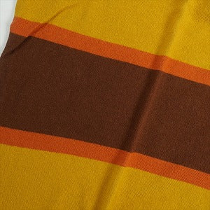 SUPREME シュプリーム Border Knit S/S Sweater 半袖ニットセーター マスタード Size 【M】 【中古品-良い】 20819102