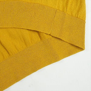SUPREME シュプリーム Border Knit S/S Sweater 半袖ニットセーター マスタード Size 【M】 【中古品-良い】 20819102
