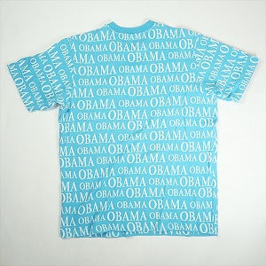 SUPREME シュプリーム 18AW Obama Jacquard S/S Top Bright Blue Tシャツ 水色 Size 【M】 【中古品-良い】 20819103