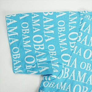 SUPREME シュプリーム 18AW Obama Jacquard S/S Top Bright Blue Tシャツ 水色 Size 【M】 【中古品-良い】 20819103