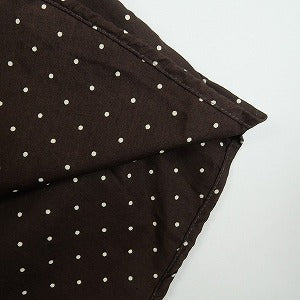 SUPREME シュプリーム Polka Dot L/S BD Shirt Brown 長袖シャツ 茶 Size 【M】 【中古品-非常に良い】 20819111