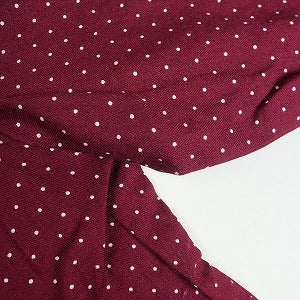 SUPREME シュプリーム Polka Dot L/S BD Shirt Magenta 長袖シャツ 赤 Size 【M】 【中古品-非常に良い】 20819112