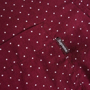 SUPREME シュプリーム Polka Dot L/S BD Shirt Magenta 長袖シャツ 赤 Size 【M】 【中古品-非常に良い】 20819112