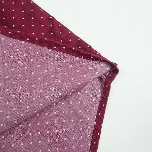SUPREME シュプリーム Polka Dot L/S BD Shirt Magenta 長袖シャツ 赤 Size 【M】 【中古品-非常に良い】 20819112