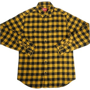 SUPREME シュプリーム 10AW Buffalo Flannel Shirt 長袖シャツ 黄 Size 【M】 【中古品-非常に良い】 20819115