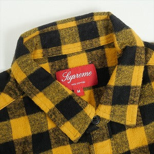 SUPREME シュプリーム 10AW Buffalo Flannel Shirt 長袖シャツ 黄 Size 【M】 【中古品-非常に良い】 20819115