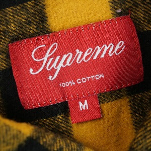 SUPREME シュプリーム 10AW Buffalo Flannel Shirt 長袖シャツ 黄 Size 【M】 【中古品-非常に良い】 20819115