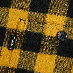 SUPREME シュプリーム 10AW Buffalo Flannel Shirt 長袖シャツ 黄 Size 【M】 【中古品-非常に良い】 20819115