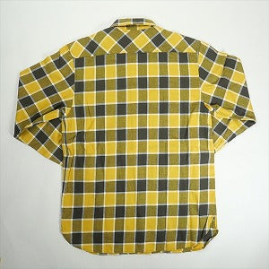 SUPREME シュプリーム Block Check Flannel Shirt 長袖シャツ 黄 Size 【M】 【中古品-非常に良い】 20819116