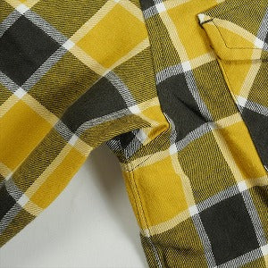 SUPREME シュプリーム Block Check Flannel Shirt 長袖シャツ 黄 Size 【M】 【中古品-非常に良い】 20819116