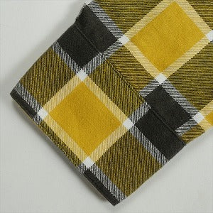 SUPREME シュプリーム Block Check Flannel Shirt 長袖シャツ 黄 Size 【M】 【中古品-非常に良い】 20819116