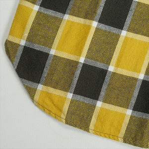 SUPREME シュプリーム Block Check Flannel Shirt 長袖シャツ 黄 Size 【M】 【中古品-非常に良い】 20819116