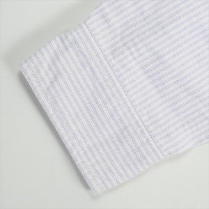 SUPREME シュプリーム Oxford BD L/S Shirt 長袖シャツ 白紫 Size 【M】 【中古品-非常に良い】 20819117