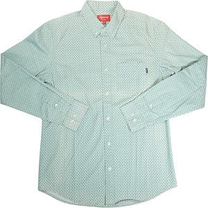 SUPREME シュプリーム コットンボタンダウン長袖シャツ ミント Size 【M】 【中古品-非常に良い】 20819121