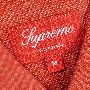 SUPREME シュプリーム L/S Oxford Shirt 長袖シャツ 赤 Size 【M】 【中古品-非常に良い】 20819127