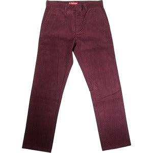 SUPREME シュプリーム Corduroy Work Pant ワークパンツ バーガンディー Size 【W32】 【中古品-良い】 20819135