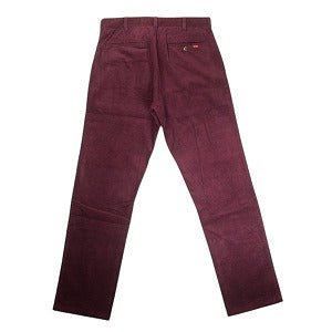 SUPREME シュプリーム Corduroy Work Pant ワークパンツ バーガンディー Size 【W32】 【中古品-良い】 20819135