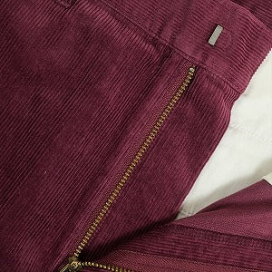 SUPREME シュプリーム Corduroy Work Pant ワークパンツ バーガンディー Size 【W32】 【中古品-良い】 20819135