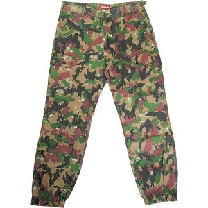 SUPREME シュプリーム 17SS Field Pant Camo カーゴパンツ 緑 Size 【W32】 【中古品-良い】 20819140