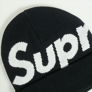 SUPREME シュプリーム 24AW Big Logo Beanie Black ビーニー 黒 Size 【フリー】 【中古品-非常に良い】 20819150