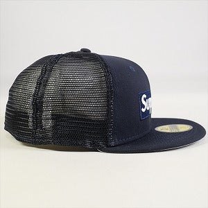 SUPREME シュプリーム 23SS Box Logo Mesh Back New Era Navy ニューエラキャップ 紺 Size 【7　5/8(L)】 【新古品・未使用品】 20819151