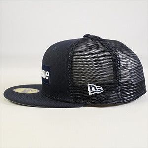 SUPREME シュプリーム 23SS Box Logo Mesh Back New Era Navy ニューエラキャップ 紺 Size 【7　5/8(L)】 【新古品・未使用品】 20819151