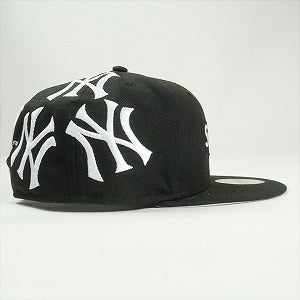 SUPREME シュプリーム ×New York Yankees 21AW Box Logo New Era Black ボックスロゴニューエラキャップ 黒 Size 【7　1/2(L)】 【新古品・未使用品】 20819153