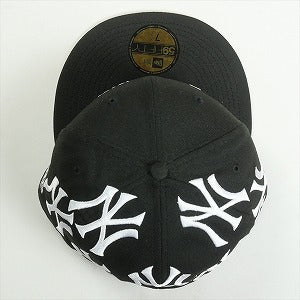 SUPREME シュプリーム ×New York Yankees 21AW Box Logo New Era Black ボックスロゴニューエラキャップ 黒 Size 【7　1/2(L)】 【新古品・未使用品】 20819153