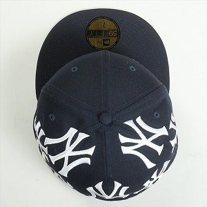 SUPREME シュプリーム ×New York Yankees 21AW Box Logo New Era Navy ボックスロゴニューエラキャップ 紺 Size 【7　1/2(L)】 【新古品・未使用品】 20819154