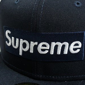 SUPREME シュプリーム ×New York Yankees 21AW Box Logo New Era Navy ボックスロゴニューエラキャップ 紺 Size 【7　1/2(L)】 【新古品・未使用品】 20819154