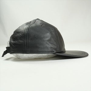 SUPREME シュプリーム ×The North Face 18AW Leather 6-Panel Hat Black キャップ 黒 Size 【フリー】 【新古品・未使用品】 20819160